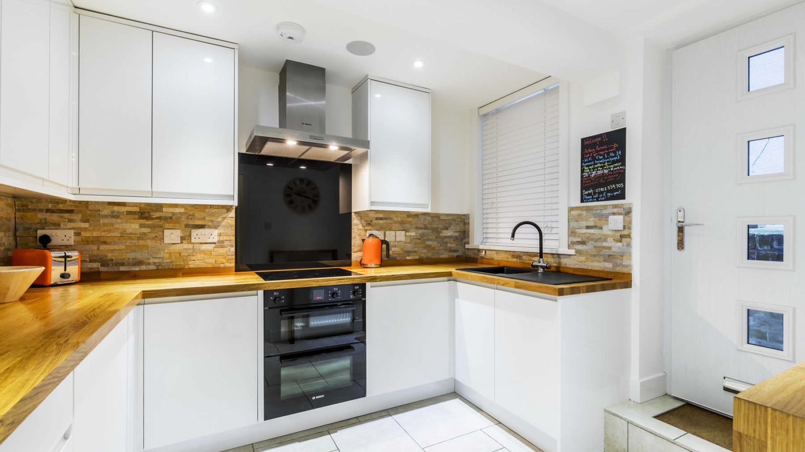 Westcott Construction Flat 1 Southsea Renovation Open Kitchen and Entryway