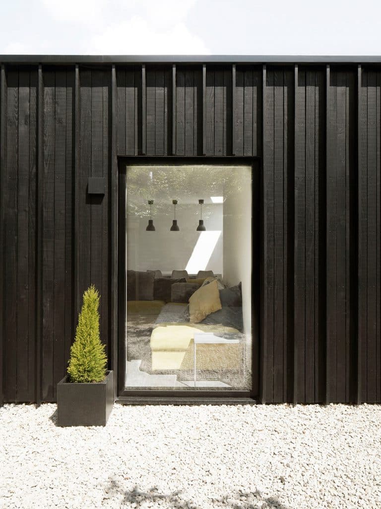 A glass doorway.