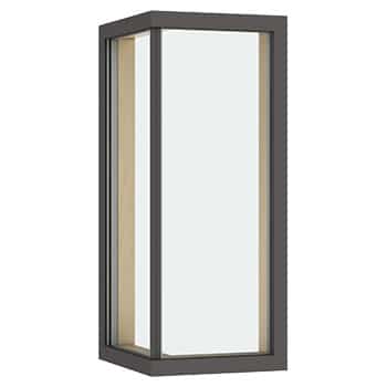 VELFAC glass to glass corner window.