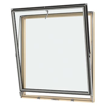 VELFAC fully reversible window.