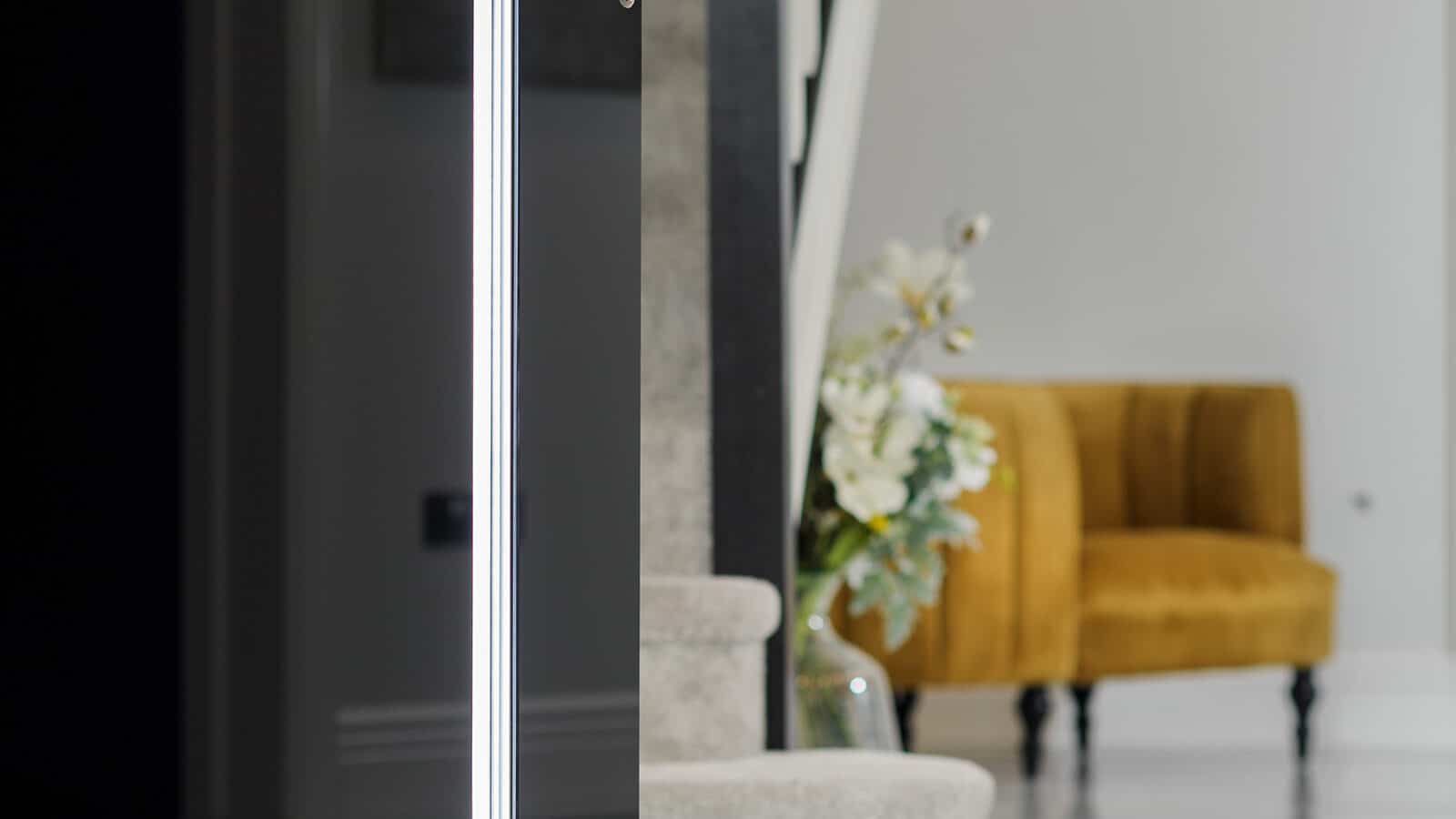 Black Spitfire S-700 Pivot Door