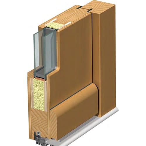 S-400 Timber Door chop sample