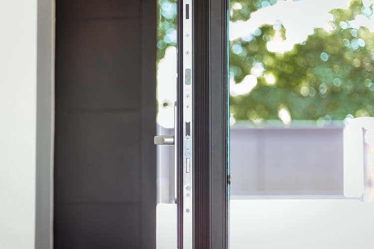 The thickness of an S-600 Pivot Door