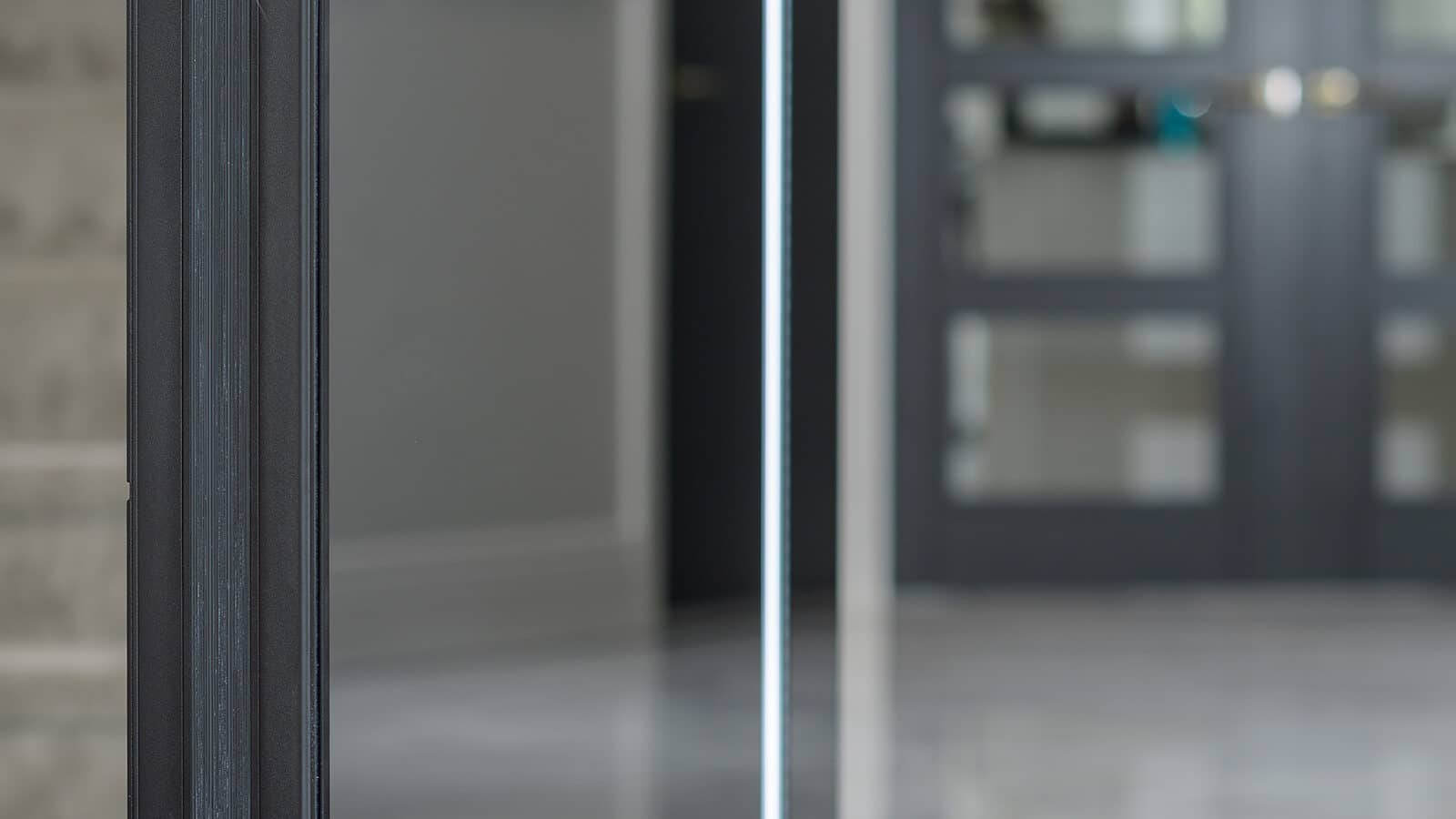 Spitfire S-700 Black Pivot Door